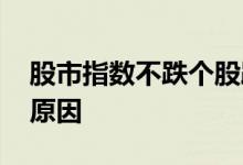 股市指数不跌个股跌 指数跌个股不跌是什么原因