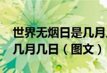 世界无烟日是几月几号2021（世界无烟日是几月几日（图文））