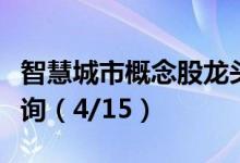 智慧城市概念股龙头一览智慧城市概念股价查询（4/15）