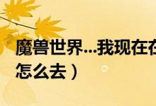 魔兽世界...我现在在潘达利亚（要去卡利姆多怎么去）