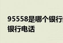 95558是哪个银行的客服热线 95558是哪个银行电话