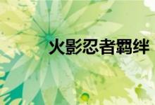 火影忍者羁绊（1.9 木头怎么弄）