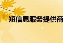短信息服务提供商（短信息服务是什么）