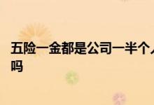 五险一金都是公司一半个人一半吗 五险一金都是在社保卡里吗 