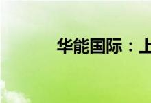 华能国际：上半年亏损30亿元