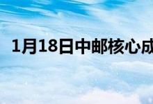 1月18日中邮核心成长混合最新净值是多少