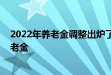 2022年养老金调整出炉了吗 未来如何缴纳才能领取更多养老金 