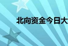 北向资金今日大幅净买入72.57亿元