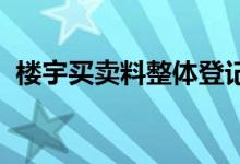 楼宇买卖料整体登记7000宗 创12个月新高 