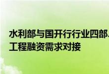 水利部与国开行行业四部、农发行基础设施部开展重大水利工程融资需求对接