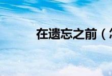 在遗忘之前（怎样玩转QQ空间）