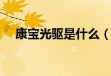 康宝光驱是什么（关于康宝光驱的问题）