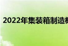 2022年集装箱制造概念股名单一览一看就懂