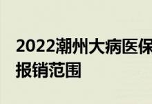 2022潮州大病医保怎么办理流程 办理条件和报销范围 