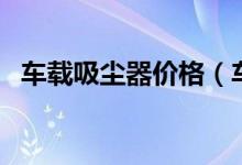 车载吸尘器价格（车载吸尘器多少钱一个）
