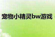 宠物小精灵bw游戏（宠物小精灵bw都有谁）