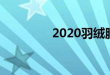 2020羽绒服十大品牌大全 