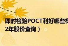 即时检验POCT利好哪些概念股（即时检验POCT概念股2022年股价查询）