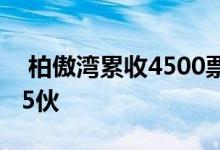 柏傲湾累收4500票超额10倍 加多利轩加推25伙 