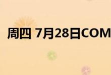 周四 7月28日COMEX黄金最新库存量数据