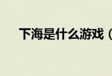 下海是什么游戏（下海是什么意思啊?）