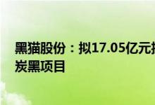 黑猫股份：拟17.05亿元投建碳基材料一体化项目和超导电炭黑项目