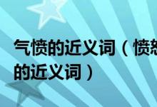 气愤的近义词（愤怒的近义词攀缘近义词抱怨的近义词）