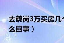 去鹤岗3万买房几个月后2（2万卖了 究竟怎么回事）