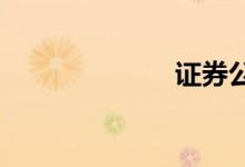  证券公司哪家好 