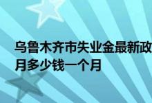 乌鲁木齐市失业金最新政策 2022年乌鲁木齐失业保险金每月多少钱一个月 