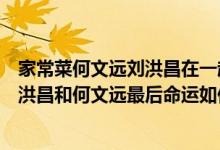 家常菜何文远刘洪昌在一起是第几集（电视剧《家常菜》刘洪昌和何文远最后命运如何）