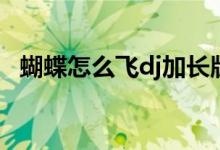 蝴蝶怎么飞dj加长版（蝴蝶怎么飞啊歌词）