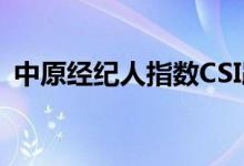  中原经纪人指数CSI跌穿30点 逾三年半再现 