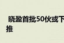  晓盈首批50伙或下周推售 岚山及环宇周六加推 