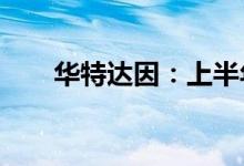 华特达因：上半年净利同比增长33%