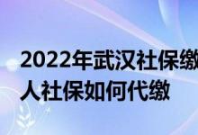 2022年武汉社保缴费基数档次个人交多少 个人社保如何代缴 