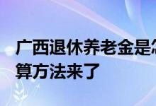 广西退休养老金是怎样调整的 2022年新版计算方法来了 