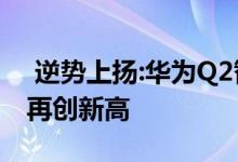  逆势上扬:华为Q2智能手机市场份额达到38 再创新高 