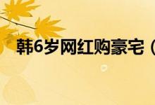 韩6岁网红购豪宅（网红吸金能力惊人！）