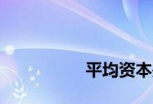 
平均资本是如何计算的？ 