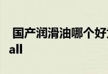  国产润滑油哪个好为中国品牌润滑油疯狂打Call 