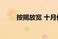  按揭放宽 十月份夹屋买卖登记9宗 