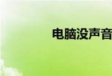 电脑没声音了（如何恢复）