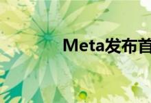 Meta发布首份元宇宙白皮书