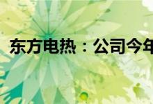 东方电热：公司今年还没有储能方面的订单