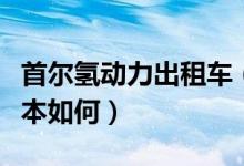 首尔氢动力出租车（乘坐氢动力出租车出行成本如何）