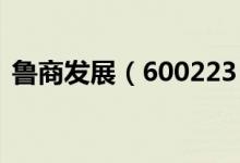 鲁商发展（600223）股价异动下跌3.856%