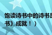 饱读诗书中的诗书是指什么（现版本《饱读诗书》成就！）