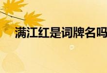 满江红是词牌名吗（满江红是词牌名吗）