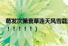 萌发次第衰草连天风雪载途草长莺飞的意思是什么（帮帮忙！！！！！）
